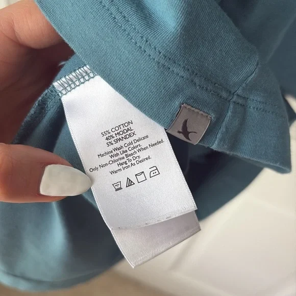 Eddie Bauer Aster Tie the Knot Dress Womens XL Blue Athletic Active Outdoor - Picture 3 of 5